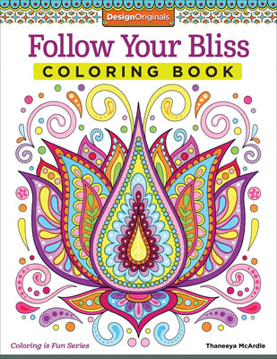 Adult Coloring - Follow Your Bliss Coloring Book