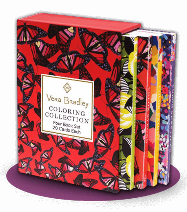 Vera Bradley Coloring Book Box Set