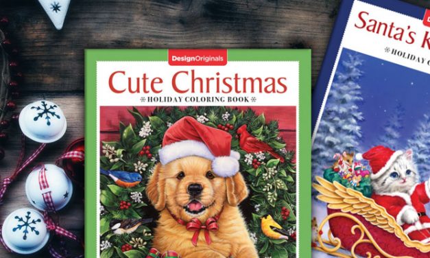 Two New Christmas Coloring Books