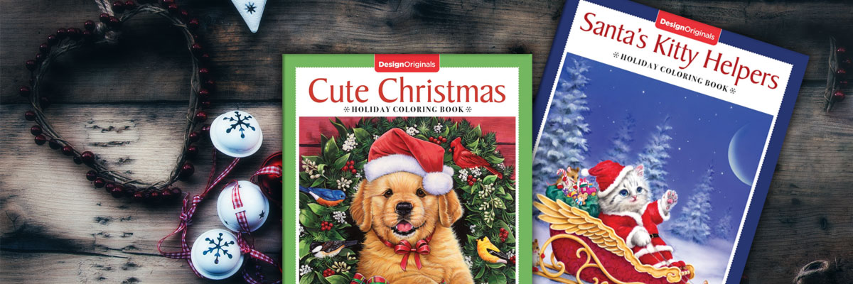 Two New Christmas Coloring Books