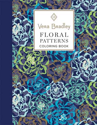 Vera Bradley Floral Patterns Coloring Book