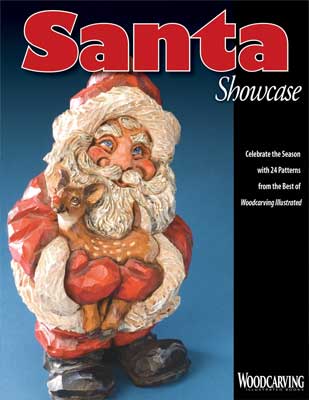 Carving a Realistic Santa Book Cover
