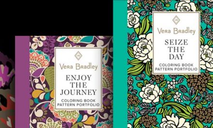 Vera Bradley Designs Coloring Book Set