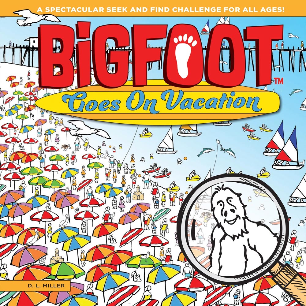 BigFoot Goes On Vacation - BigFoot Sighting on the beach.