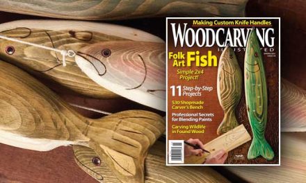 Wood Carving a Fish