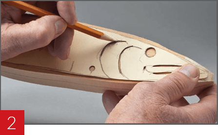 Wood Carving a Fish - Step 02