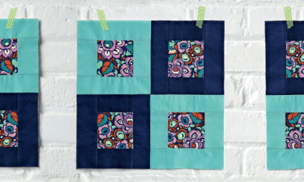 Showcase your Favorite Fabric with this Free Quilt Block Pattern
