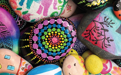 Brighten Your Day with a DIY Mandala Dot Rock Painting