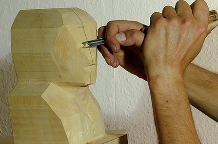 Wood Carving a Fish - Step 05