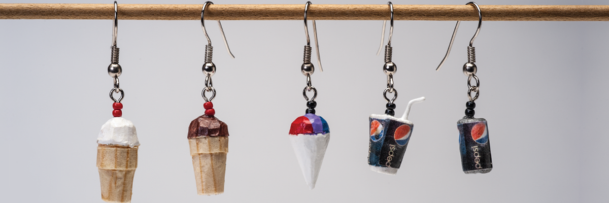 Ice Cream Earrings: A Whittling Project Treat