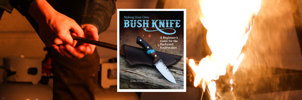 History Channel’s “ALONE” Cast Member Writes Knifemaking Book for the Backyard Knifemaker