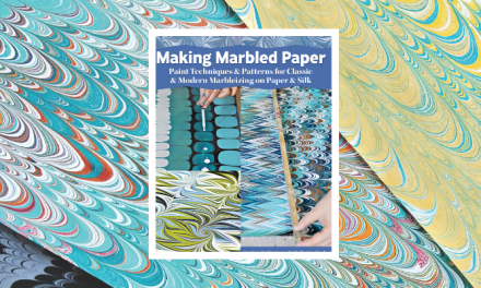 NEW PAPER MARBLING BOOK — FIRST OF ITS KIND — BY MINNESOTA CENTER FOR BOOK ARTS TEACHER