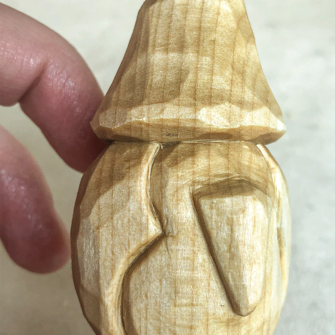 Wood Carving a Fish - Step 04