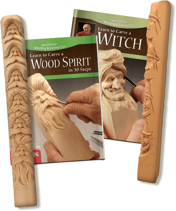 Wood Carving Study Sticks