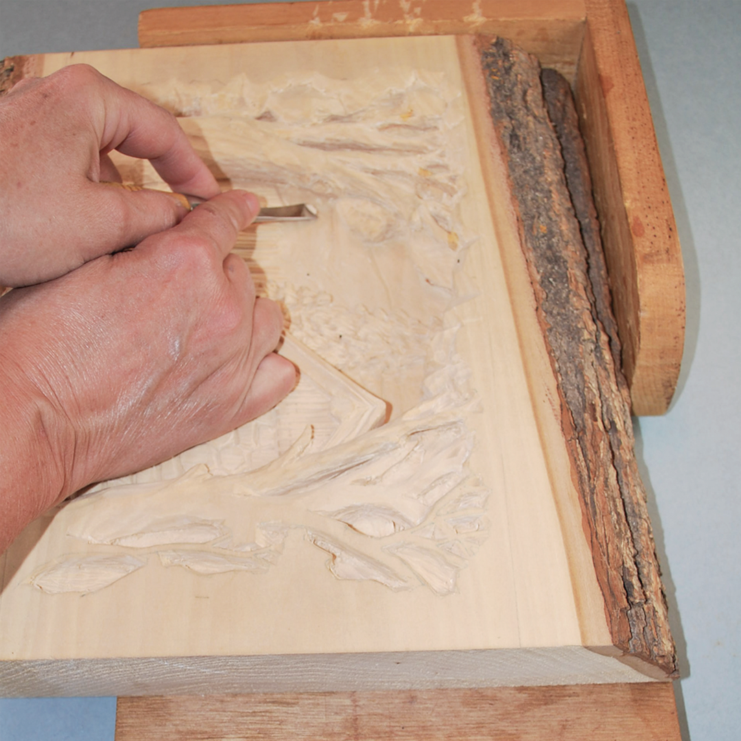 Wood Carving a Fish - Step 01
