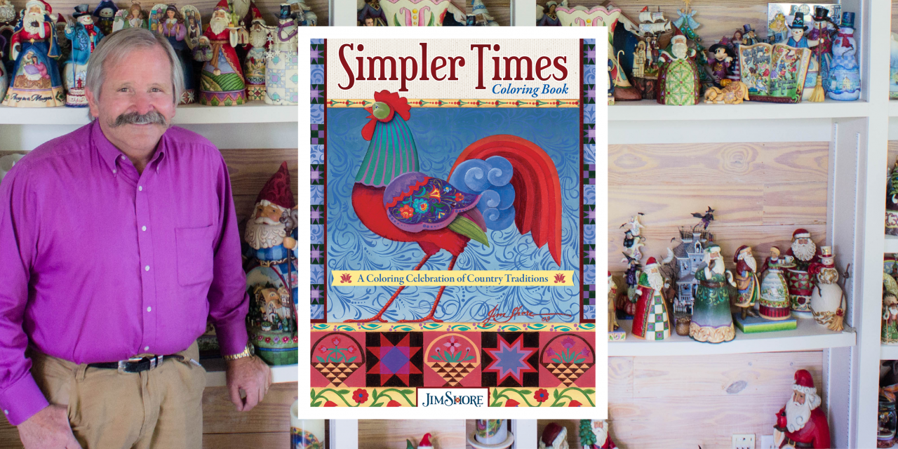 Gift Industry Icon Jim Shore Launches Coloring Book