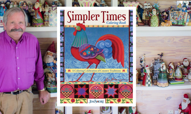 Gift Industry Icon Jim Shore Launches Coloring Book