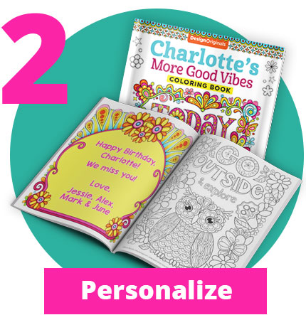 Personalized Coloring Books Step 02
