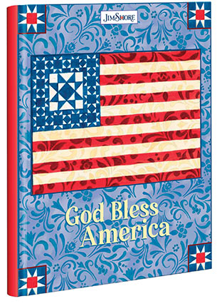 Jim SHore God Bless America Journal