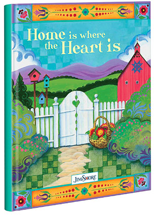 Jim Shore Home Is Where The Heart Is Journal