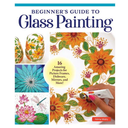 Painting on glass beginners guide book