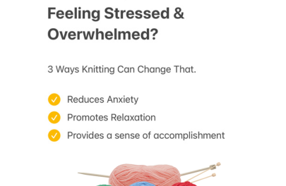3 Surprising Mental Health Benefits When You Knit