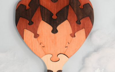 Scroll Saw This Easy and Dreamy Hot-Air Balloon Puzzle